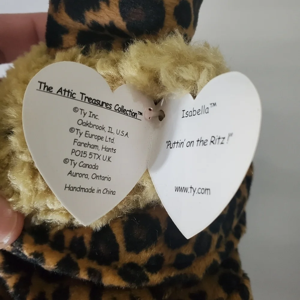 TY Beanie The Attic Treasures Collection Isabella Bear 